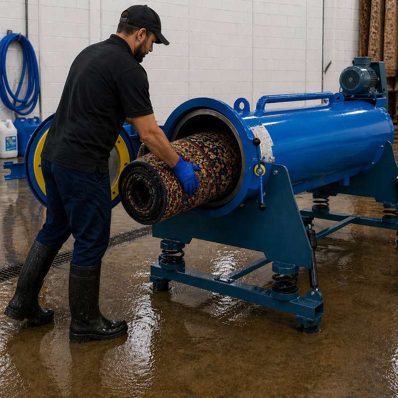 Rinsing & Extraction